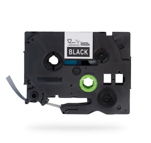 Black laminated tape for PT-P700 printer