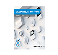 product map JABLOTRON Mercury - EN version