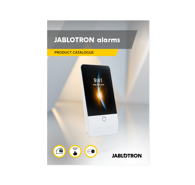 C-ENPR24081 product catalogue JABLOTRON - EN version