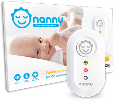 Moniteur NANNY Surveille la respiration bébé 
